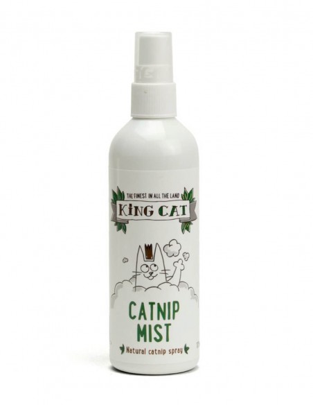 KING CATNIP Spray de Catnip 100% Orgánico 175ml - Para Gatos