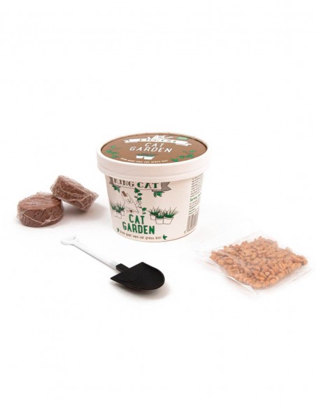KING CATNIP Kit Germinador de Hierba Gatera 12g - Para Gatos