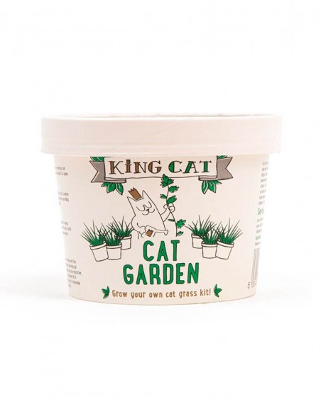 KING CATNIP Kit Germinador de Hierba Gatera 12g - Para Gatos