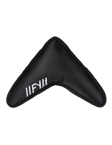 FUZZYARD Active Flyer Negro - Juguete para Perros