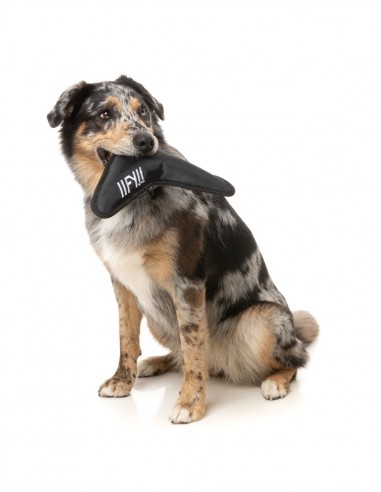 FUZZYARD Active Flyer Negro - Juguete para Perros