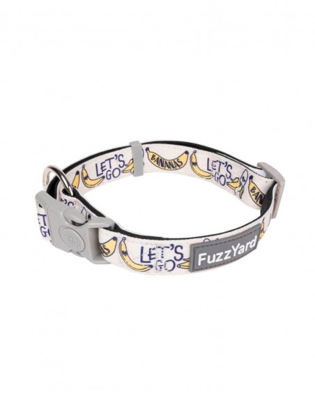 FUZZYARD Collar Go Bananas - Para Gatos (Cierre seguridad)