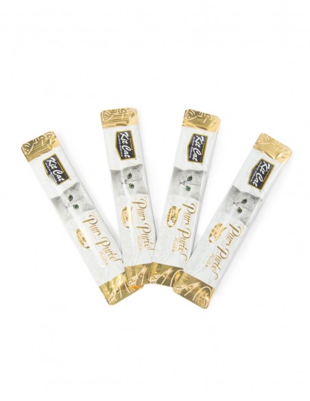 KIT CAT PurrPuree Atún y Salmón 4x15g