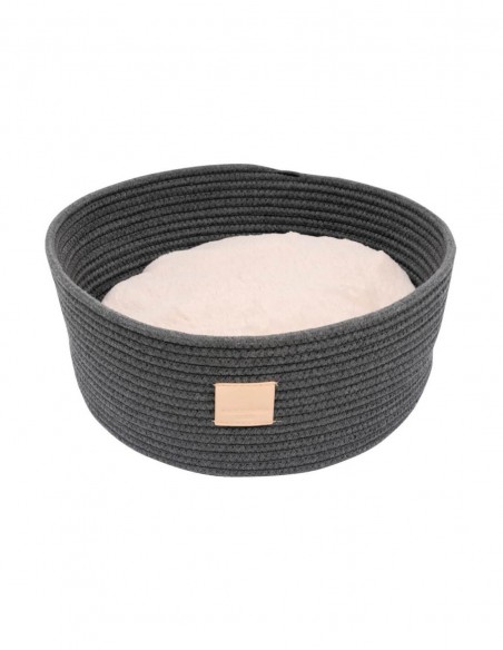 FuzzYard LIFE Cesta de algodón - Slate Grey