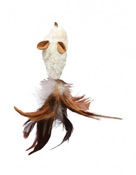 Ratón con Hierba Gatera - Juguete Para Gatos