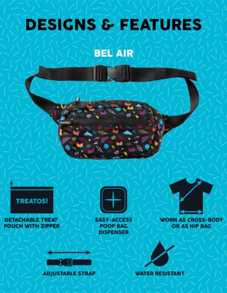 FUZZYARD Riñonera Bandolera Bel Air