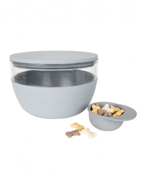 District 70 Tarro de Almacenamiento de Bambú Ice Blue