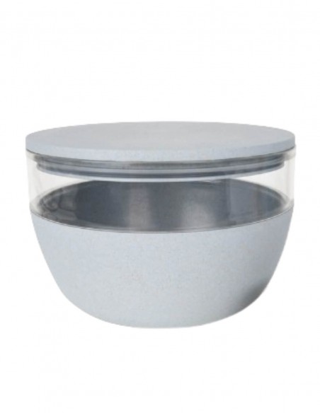 District 70 Tarro de Almacenamiento de Bambú Ice Blue