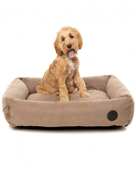 FUZZYARD Mocha - Cama Lounge para perro