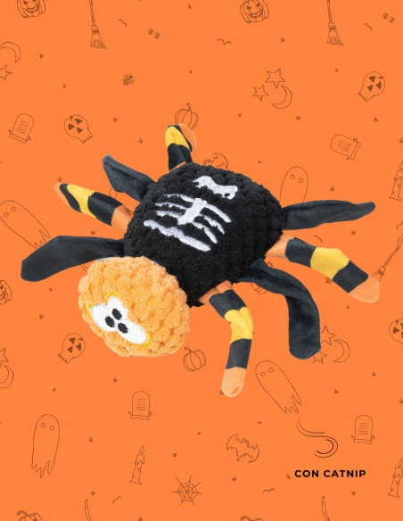 FuzzYard Halloween Cat Toy - Kitty Critter Skeleton