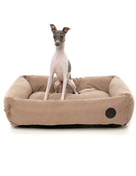 FUZZYARD Mocha - Cama Lounge para perro