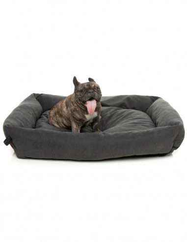 FUZZYARD Charcoal - Cama Lounge para perro