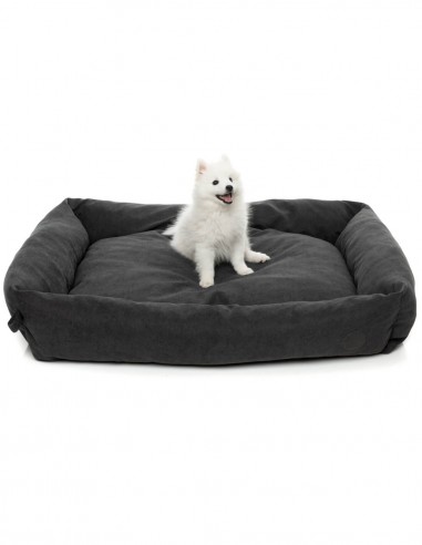 FUZZYARD Charcoal - Cama Lounge para perro
