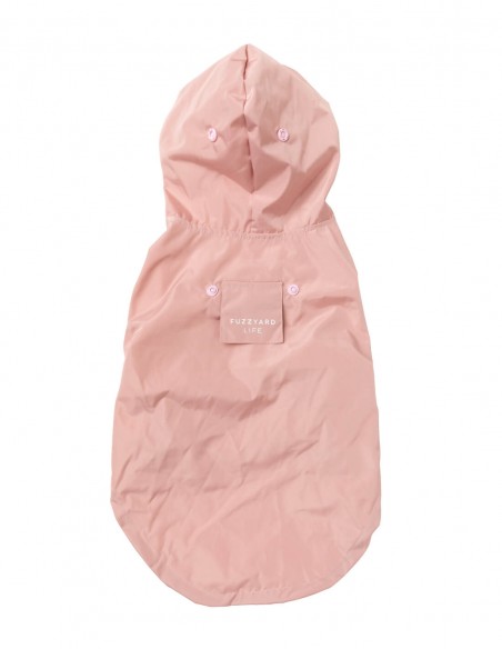 FuzzYard LIFE Chubasquero Soft Blush - Talla 2