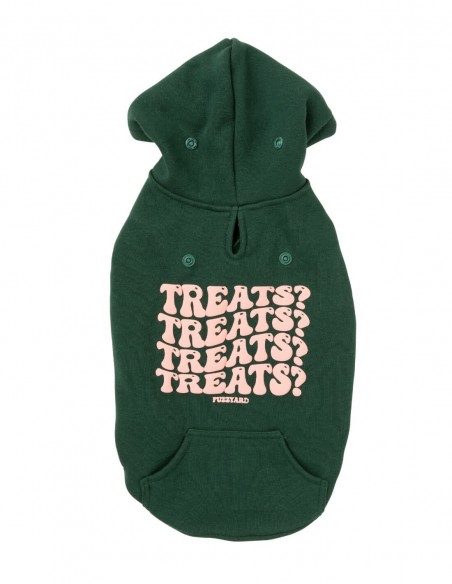 FUZZYARD Sudadera Treats Verde - Talla 5