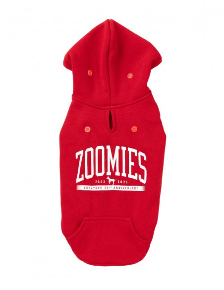 FUZZYARD Sudadera Zoomies Rojo - Talla 6