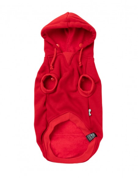 FUZZYARD Sudadera Zoomies Rojo - Talla 5